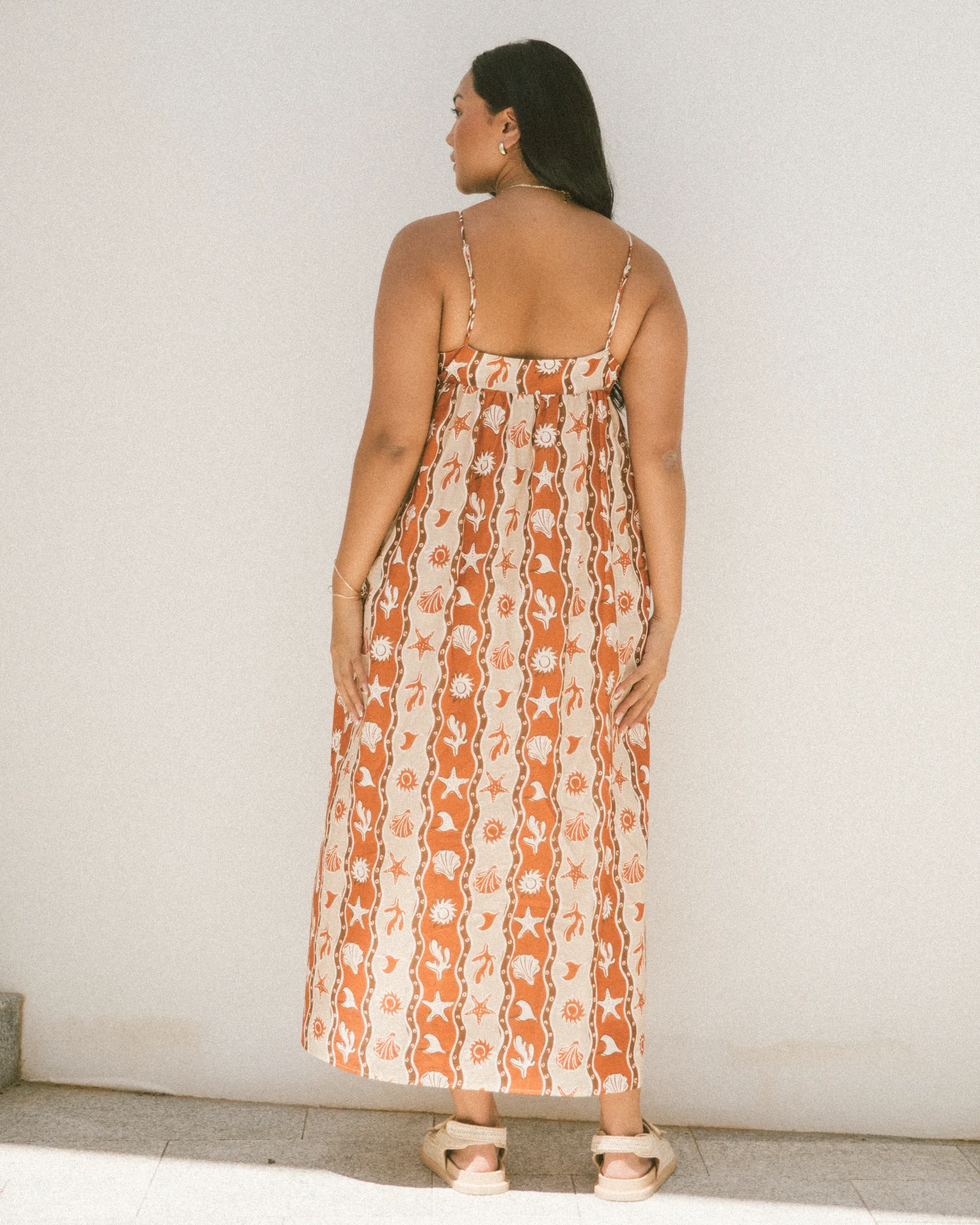 Makaira Spaghetti Dress | Island Hues