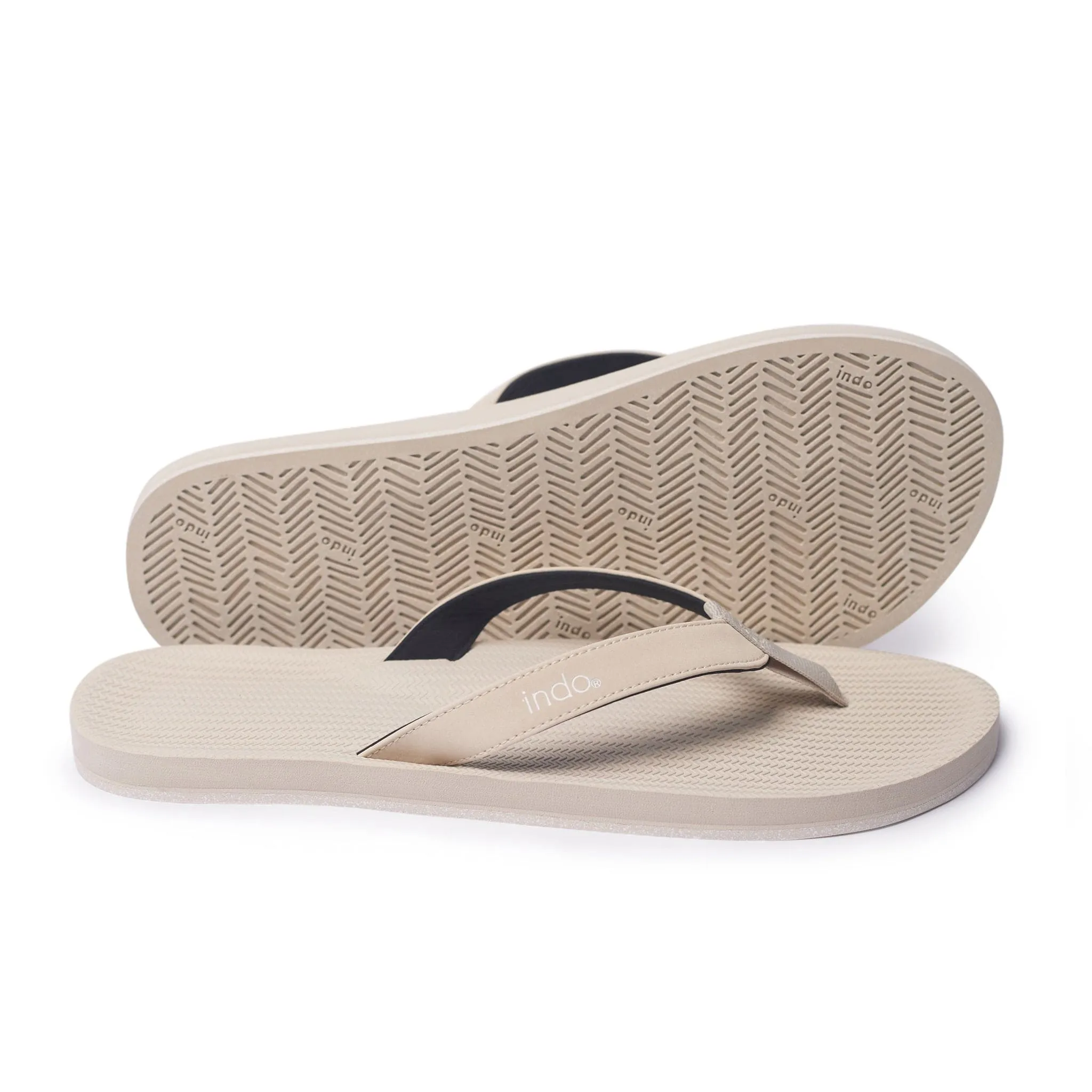 Men’s Flip Flops Sneaker Sole - Sea Salt/Sea Salt Sole