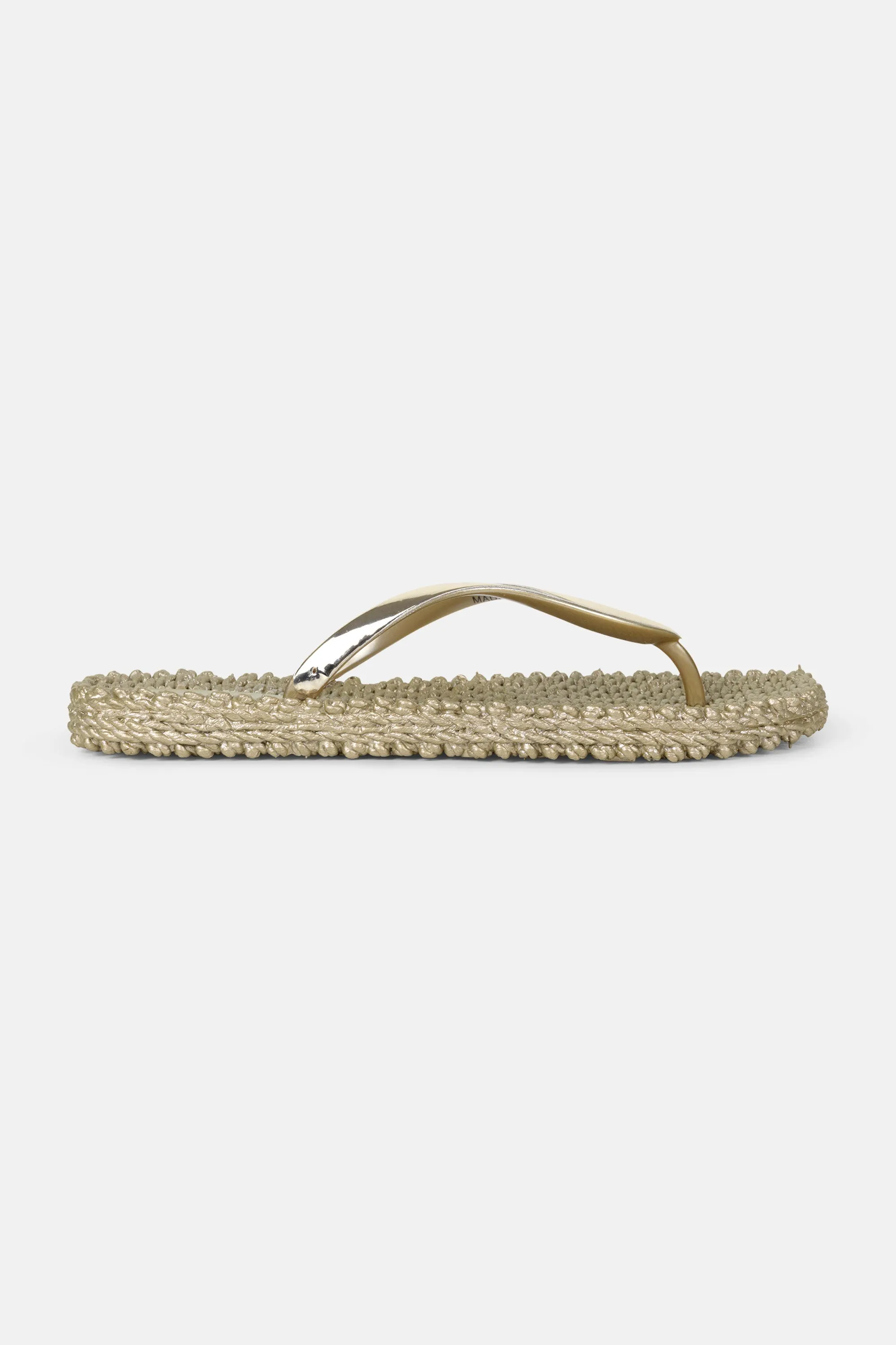 Metallic Flip Flop - Platin