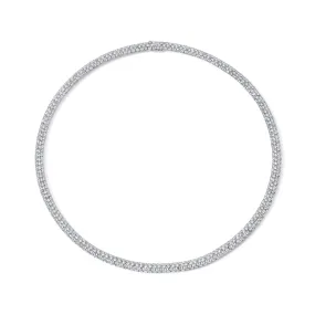 Micro Pave Diamond Choker