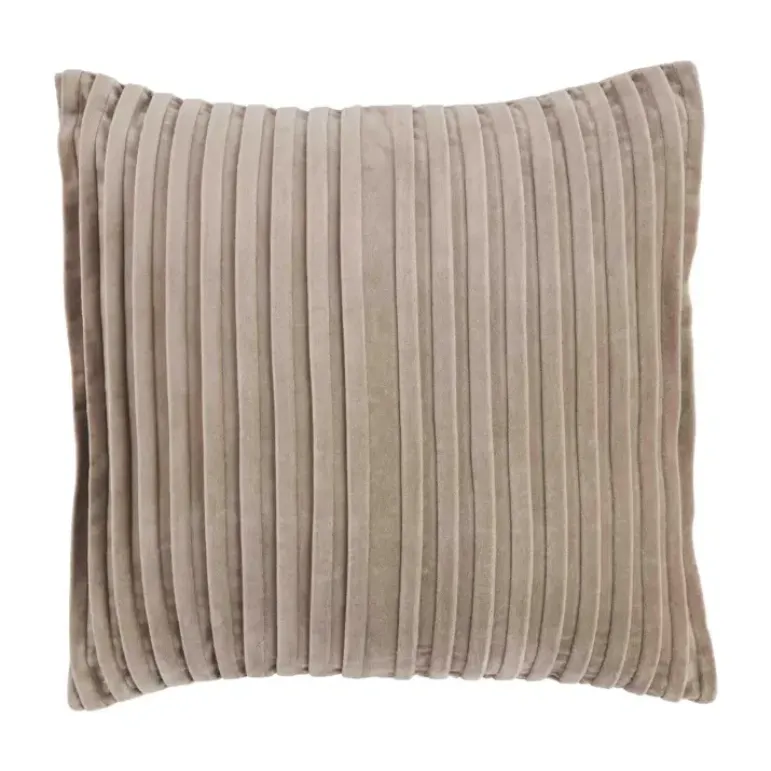 Mudpie Ribbed Velvet Accent Pillow