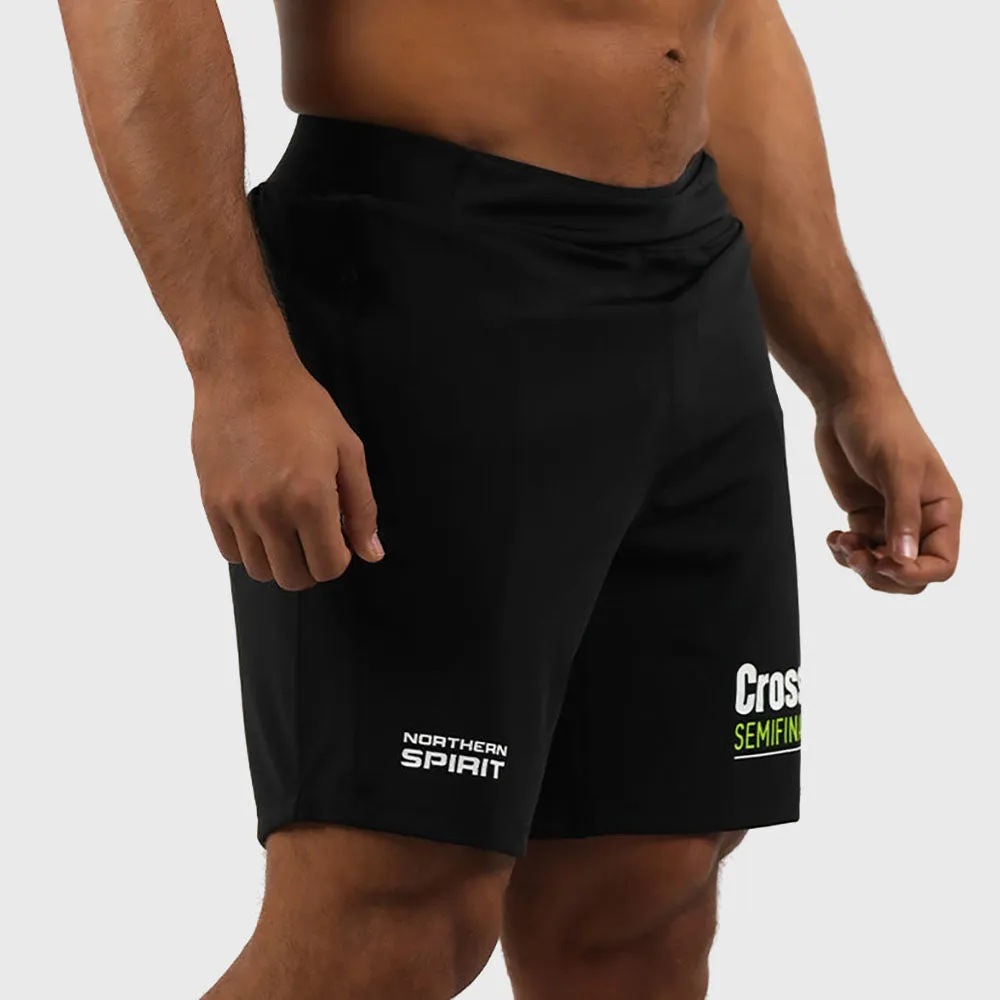 Northern Spirit - CROSSFIT® SEMIFINALS KNIGHT MEN STRETCH SLIM FIT SHORT 7-INCH - INK