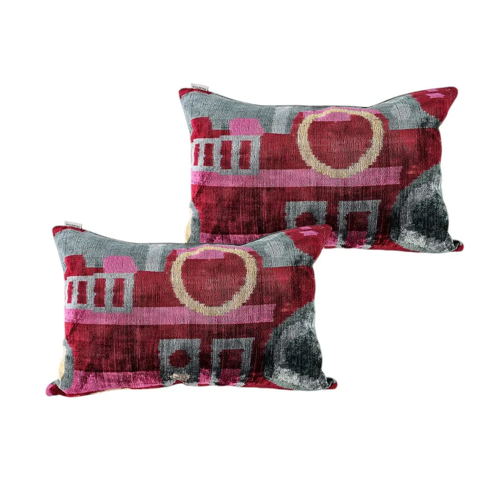 Set of 2 Cushions 40x60 PS04