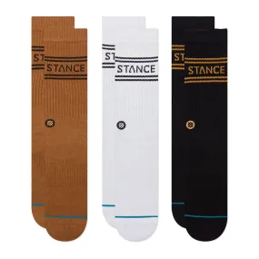 Stance Socks Unisex 3 Pack Crew Gold