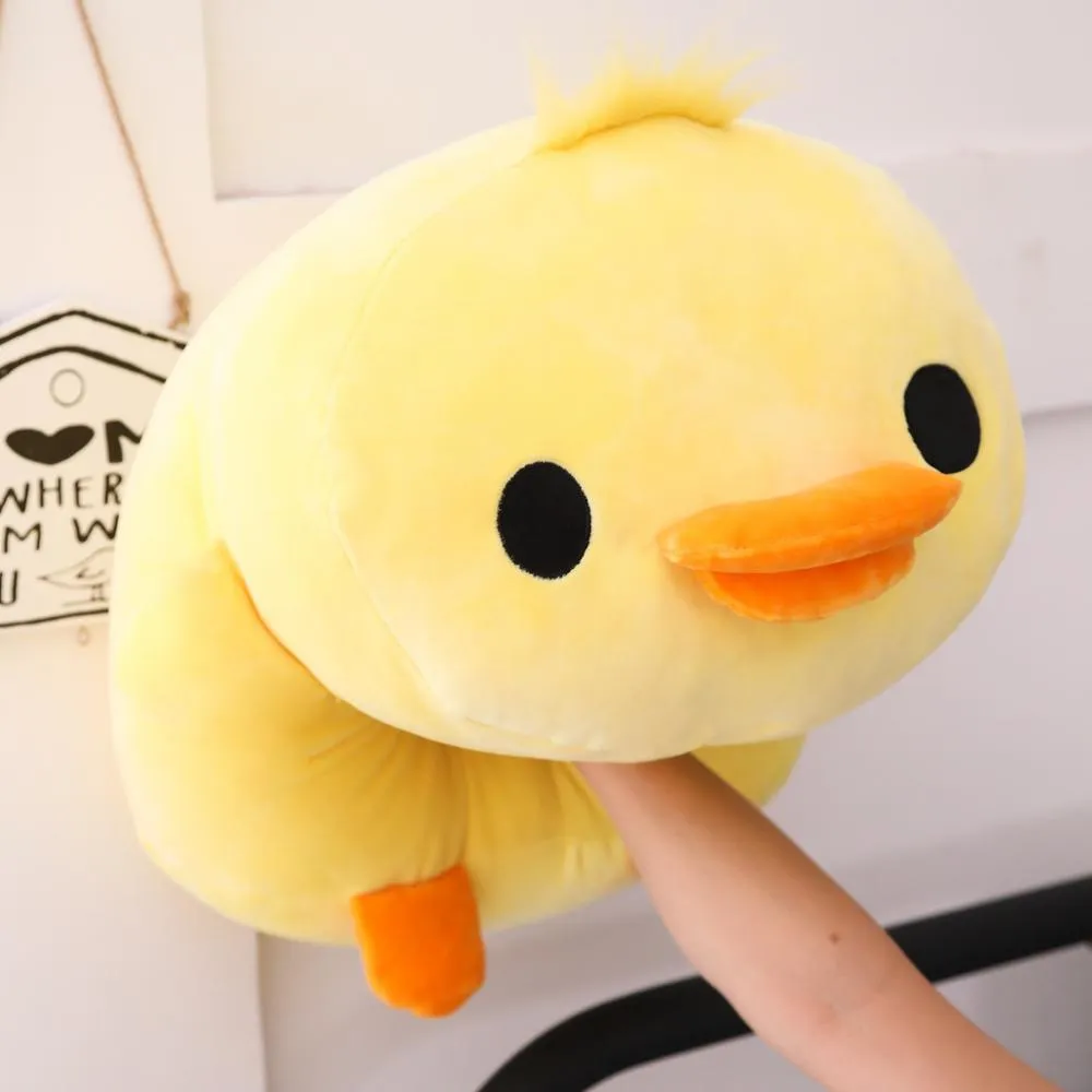 Stuffed Cute Yellow & Blue Duck Pillow Plush Toy