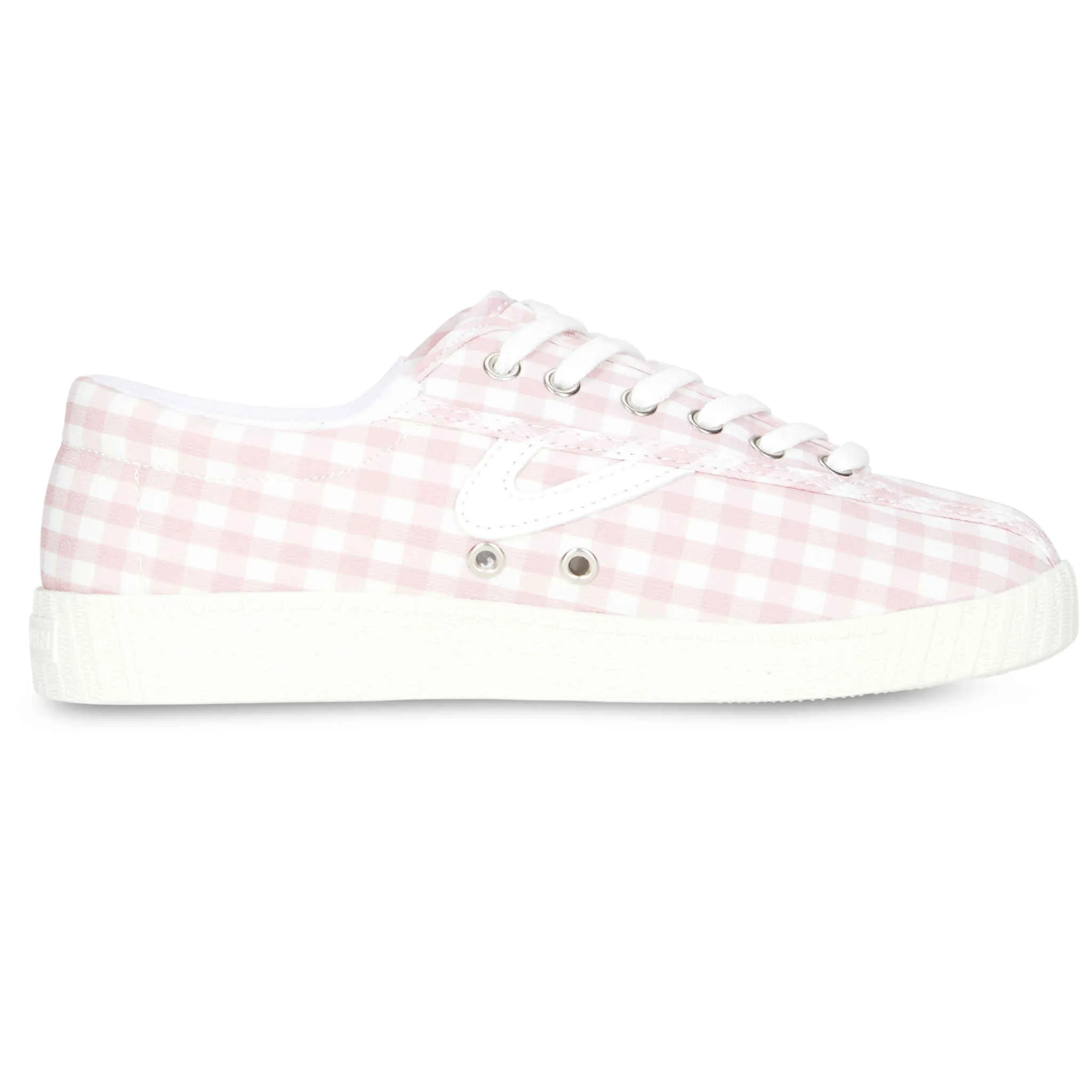 Tretorn Women's Sneakers Nylite Gingham Pink