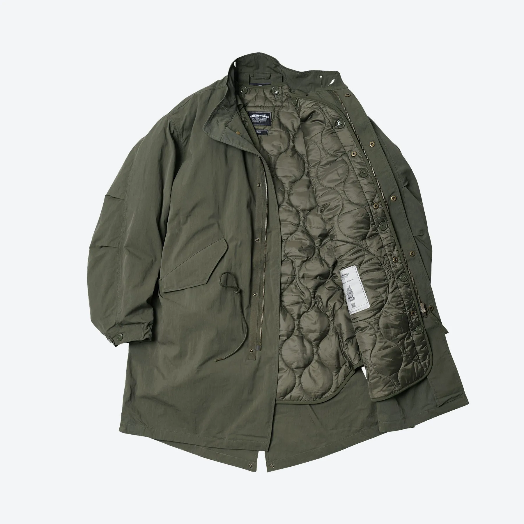 VINCENT M1965 FISHTAIL PARKA - OLIVE