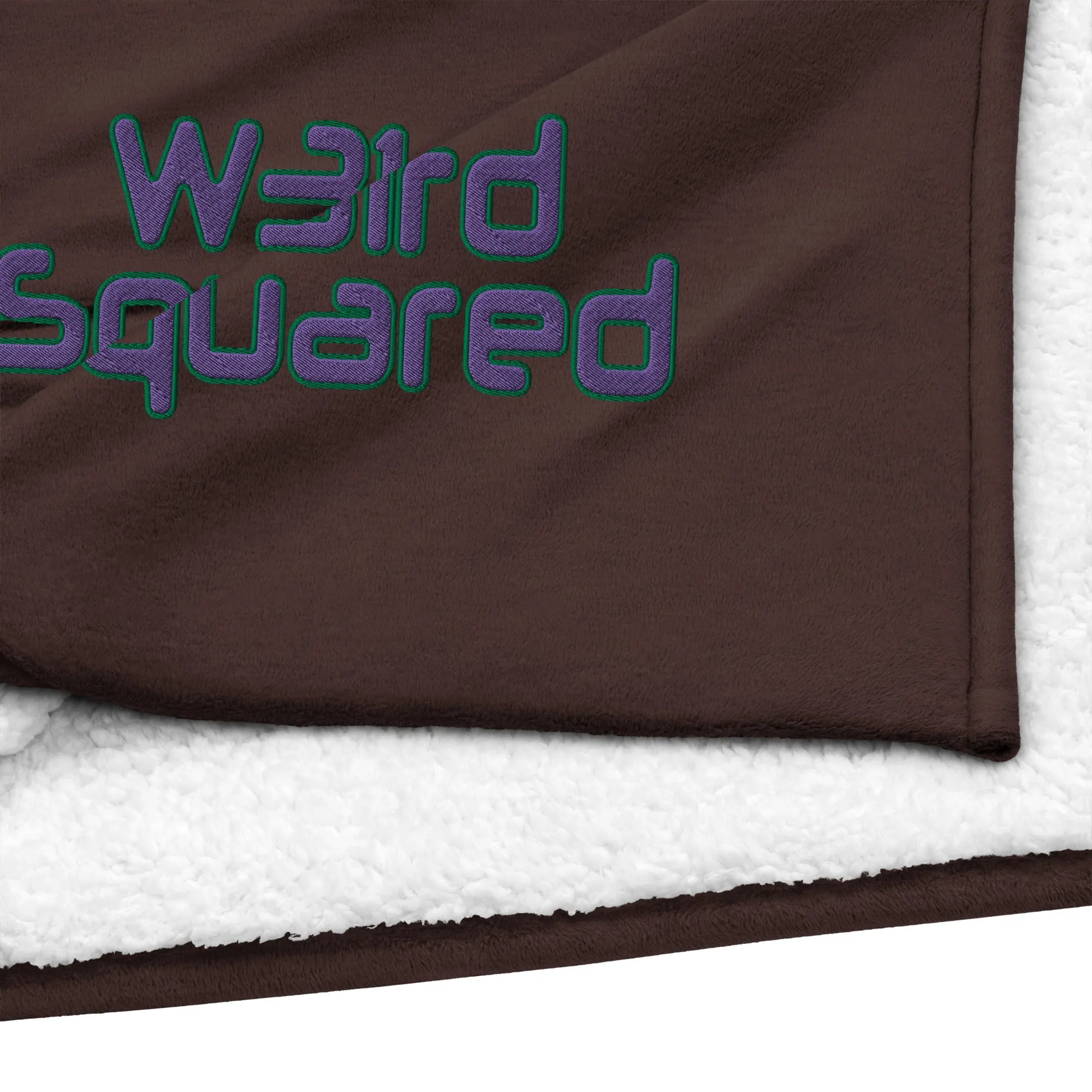 W31rd Squared Premium sherpa blanket