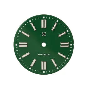 Watch Dial: Perpetual Enamel Forest Green